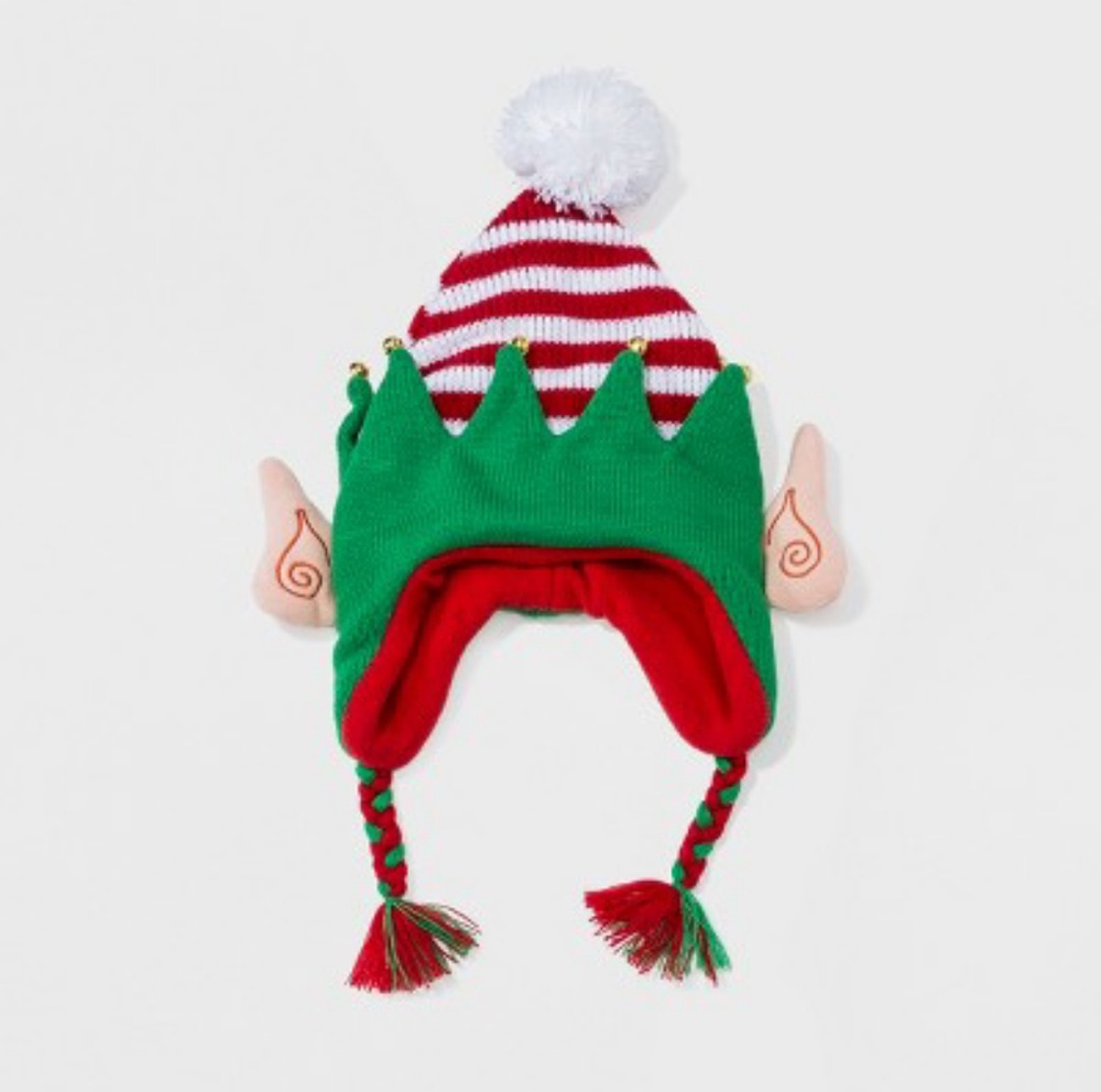 Kids Elf Hat - Green One Size